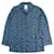 Camisa de seda La Greca da Versace Preto Azul Roxo  - vista 1