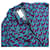 Camisa de seda La Greca da Versace Preto Azul Roxo  - vista 3