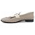 Hermès Mocassini Hermes Chevre Bianco Grigio - vista 2
