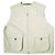 Autre Marque mi hermoso landlet Chaleco de Lana de Tela MELTON Beige