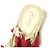 Autre Marque Sandali Espadrilles Cervera di MUVEIL Rosso - vista 7