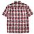 Autre Marque Camisa de algodón STAR PLAID MIX de Uniform Experiment Roja Azul marino - vista 2