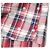 Autre Marque Camisa de algodón STAR PLAID MIX de Uniform Experiment Roja Azul marino - vista 6