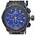 Autre Marque Edelstahl-Chronograph Edox Chronoffshore 1 Blau