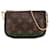 Bolsa de Ombro Pochette Accessoires Monogram Louis Vuitton Marrom Bronze Lona  ref.2477422