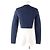 Fendi FF Logo Stricktop Blau Marineblau - Ansicht 3