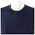 Fendi FF Logo Stricktop Blau Marineblau - Ansicht 4