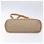 Céline Borsa a Spalla in Tela Macadam CELINE PVC Beige Oro Auth 139658 D'oro - vista 5
