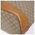 Céline Borsa a Spalla in Tela Macadam CELINE PVC Beige Oro Auth 139658 D'oro - vista 9