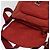 Borsa a Spalla PRADA in Nylon Rosso Argento Auth ki5884 - vista 10