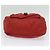 Borsa a Spalla PRADA in Nylon Rosso Argento Auth ki5884 - vista 5