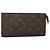 LOUIS VUITTON Monogram Bucket GM Accessory Pouch LV Auth 140050