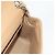 CHANEL Mini Matelassé 17 Borsa a Spalla con Catena Pelle Caviar Beige CC Auth 138560V Argento - vista 22