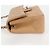 CHANEL Mini Matelassé 17 Borsa a Spalla con Catena Pelle Caviar Beige CC Auth 138560V Argento - vista 3