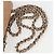 CHANEL Mini Matelassé 17 Borsa a Spalla con Catena Pelle Caviar Beige CC Auth 138560V Argento - vista 8