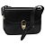 Céline Borsa a Spalla in Pelle Nera e Oro Auth fm4838 Nero D'oro