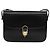 Céline Borsa a Spalla in Pelle Nera e Oro Auth fm4838 Nero D'oro - vista 13
