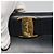 Borsa a Spalla Salvatore Ferragamo Vala in Pelle Blu Navy Oro Auth BA4945 D'oro - vista 10