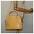 Céline Borsa a mano CELINE in pelle 2 in 1 oro giallo Auth 139069 D'oro - vista 22