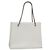 Borsa a spalla a catena GIVENCHY in pelle bianca e argento Auth bs28975 Bianco