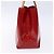 LOUIS VUITTON Borsa a Mano Monogram Vernis Reade PM Pomme D'amour M91990 Auth 139642 Rosso - vista 4
