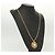 Collana Salvatore Ferragamo in metallo dorato Auth bs28768 D'oro - vista 14