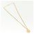 Collana Salvatore Ferragamo in metallo dorato Auth bs28768 D'oro - vista 2