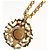 Collana Salvatore Ferragamo in metallo dorato Auth bs28768 D'oro - vista 9