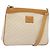 Gucci Borsa a spalla Micro GG Supreme in PVC Bianco Oro Auth th6280 D'oro