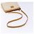 Gucci Borsa a spalla Micro GG Supreme in PVC Bianco Oro Auth th6280 D'oro - vista 7