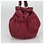 Borsa Tote Vala in Nylon Bordeaux e Oro Auth hk2907 di Salvatore Ferragamo D'oro Bordò - vista 3