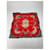 Céline Sciarpa vintage Celine rossa nera Rosso - vista 2