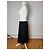 Vintage Givenchy Plissee-Rock 36/S schwarz - Ansicht 2