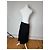 Vintage Givenchy Plissee-Rock 36/S schwarz - Ansicht 3
