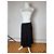 Vintage Givenchy Plissee-Rock 36/S schwarz - Ansicht 8