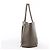 Céline Celine Cabas Phantom Kleine Schultertasche aus Leder in Taupe - Ansicht 3