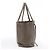 Céline Celine Cabas Phantom Kleine Schultertasche aus Leder in Taupe - Ansicht 5