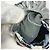 Fingerlose Lederhandschuhe Chanel 16S CC Coco Mark Airline Silber Rot - Ansicht 9