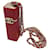 Borsa a spalla Chanel Coco Mark CC con catena Rosso  - vista 1