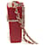 Borsa a spalla Chanel Coco Mark CC con catena Rosso  - vista 7