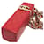 Borsa a spalla Chanel Coco Mark CC con catena Rosso  - vista 9