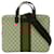 Gucci Beige GG Supreme Briefcase Cloth  ref.2478187