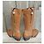 Pollini Way Out Leder Bikerstiefel hellbraun - Ansicht 4