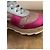 Stella Mc Cartney Sneakers Stella McCartney Rosa con Paillettes e Suola in Corda - vista 11