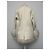 Blazer Parosh Crema de Lana y Piel de Mongolia Crudo - vista 10