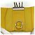 Portachiavi CC a 4 anelli Diamond Coco Mark di Chanel Giallo - vista 11