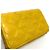 Portachiavi CC a 4 anelli Diamond Coco Mark di Chanel Giallo - vista 7