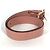 Gucci Micro Guccissima GG Ledergürtel Pink - Ansicht 7