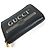 Monedero de cuero negro Gucci - vista 3