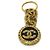 Charm per borsa vintage Chanel Coco Mark Nero D'oro